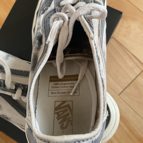 Vans Off The Wall grey White 721356 Skate Shoes Size US Men 8/ Women 9.5 - Picture 7 of 7